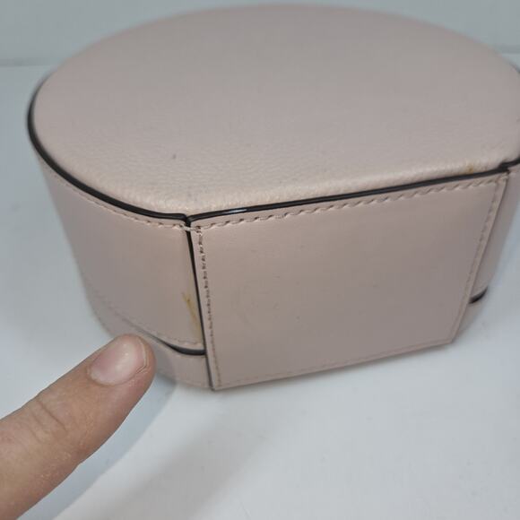 Michael Kors Pocket Book Purse Pocket Crossbody Pink Pebbled Leather Satchel NWT - Picture 7 of 8